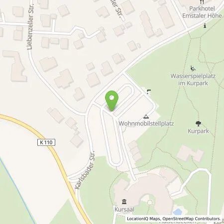 Standortübersicht der Tankstelle Gemeindevorstand der Gemeinde Bad Emstal in 34308 Bad Emstal