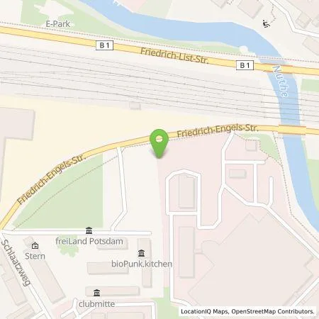 Standortübersicht der Tankstelle Schlausch&Nicolaides GbR in 14473 Potsdam