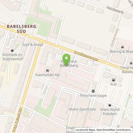 Standortübersicht der Tankstelle Schlausch&Nicolaides GbR in 14482 Potsdam