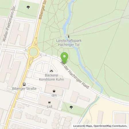 Standortübersicht der Tankstelle Gemeinde Unterhaching in 82008 Unterhaching