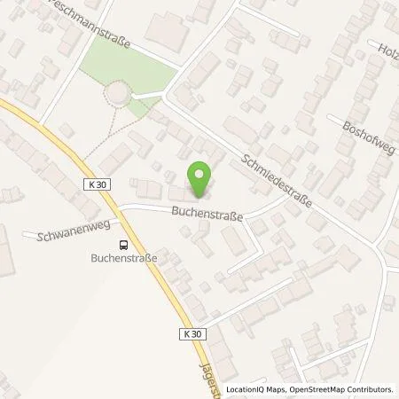 Standortübersicht der Tankstelle Menge GmbH in 47228 Duisburg