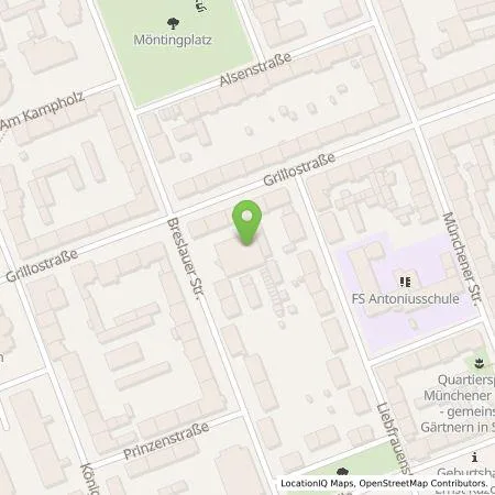 Standortübersicht der Tankstelle Menge GmbH in 45881 Gelsenkirchen