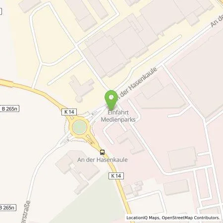 Standortübersicht der Tankstelle Elektrotechnik Kaster in 50354 Hürth