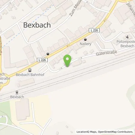 Standortübersicht der Tankstelle Stadtwerke Bexbach GmbH in 66450 Bexbach