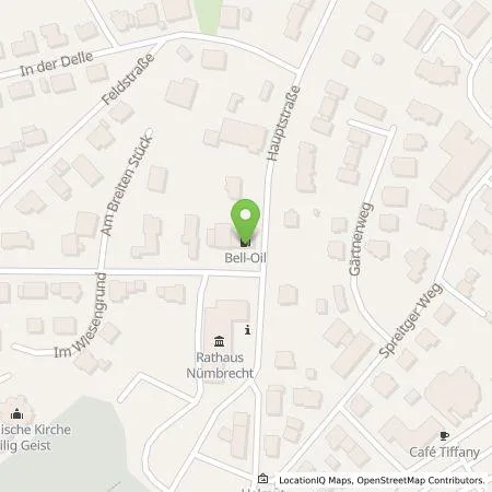 Standortübersicht der Tankstelle Gemeindewerke Nümbrecht GmbH in 51588 Nümbrecht