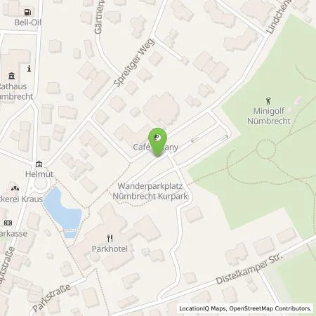 Standortübersicht der Tankstelle Gemeindewerke Nümbrecht GmbH in 51588 Nümbrecht