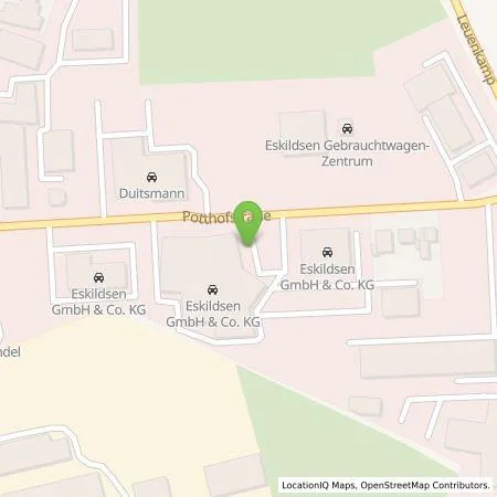 Standortübersicht der Tankstelle Eskildsen GmbH & CO KG in 25524 Itzehoe