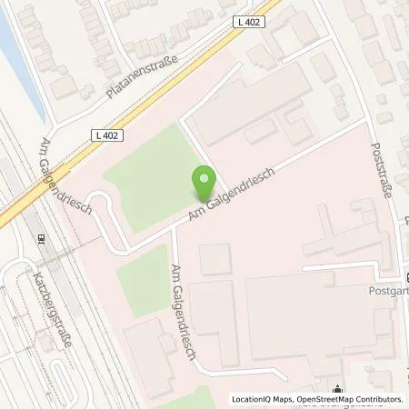 Standortübersicht der Tankstelle Stadtwerke Langenfeld GmbH in 40764 Langenfeld