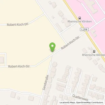 Standortübersicht der Tankstelle Stadtwerke Langenfeld GmbH in 40764 Langenfeld