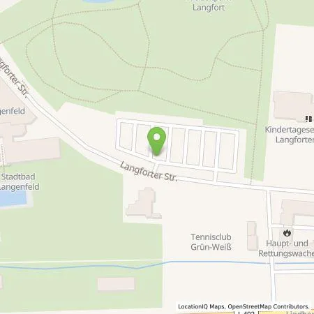 Standortübersicht der Tankstelle Stadtwerke Langenfeld GmbH in 40764 Langenfeld