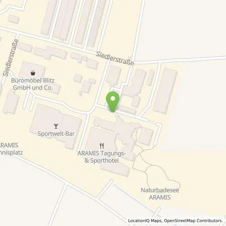 Standortübersicht der Tankstelle ARAMIS Hotel und Freizeit GmbH in 71126 Gäufelden