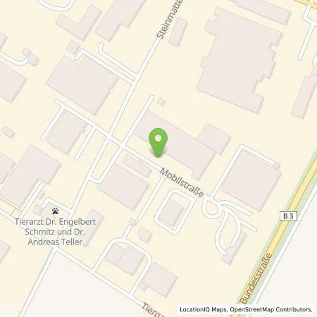 Standortübersicht der Tankstelle Wassmer Spezialmaschinen GmbH in 79423 Heitersheim