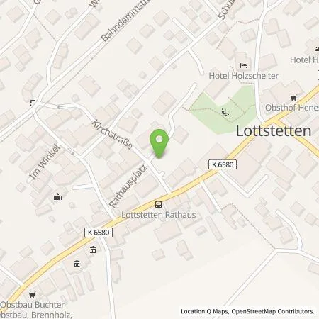 Standortübersicht der Tankstelle Energieversorgung Klettgau-Rheintal GmbH & Co. KG in 79807 Lottstetten