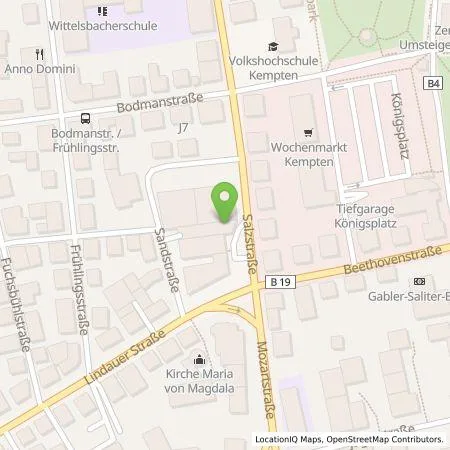 Standortübersicht der Tankstelle Präg Energiedienstleistungen GmbH & Co. KG in 87435 Kempten (Allgäu)