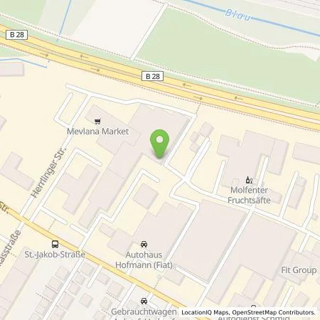 Standortübersicht der Tankstelle Pneuhage Management GmbH & Co. KG in 89081 Ulm