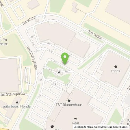 Standortübersicht der Tankstelle Pneuhage Management GmbH & Co. KG in 76437 RASTATT