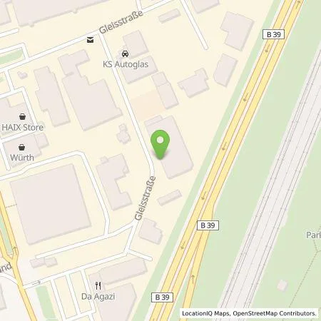 Standortübersicht der Tankstelle Pneuhage Management GmbH & Co. KG in 68766 Hockenheim