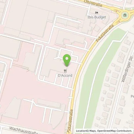 Standortübersicht der Tankstelle Pneuhage Management GmbH & Co. KG in 76227 Karlsruhe-Durlach