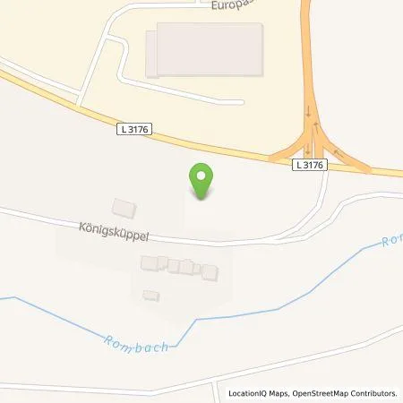 Standortübersicht der Tankstelle Allego GmbH in 36088 Hünfeld