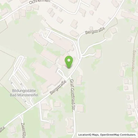 Standortübersicht der Tankstelle e-regio GmbH & Co. KG in 53902 Bad Münstereifel