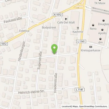 Standortübersicht der Tankstelle Jonek Karl-Heinz in 71229 Leonberg