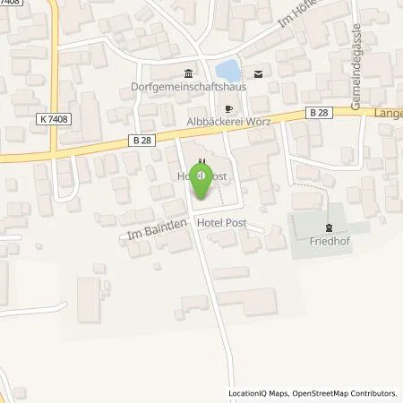 Standortübersicht der Tankstelle GP Joule Connect GmbH in 89150 Laichingen