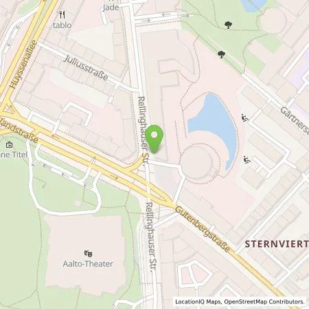 Standortübersicht der Tankstelle E.ON Drive Infrastructure GmbH in 45128 Essen