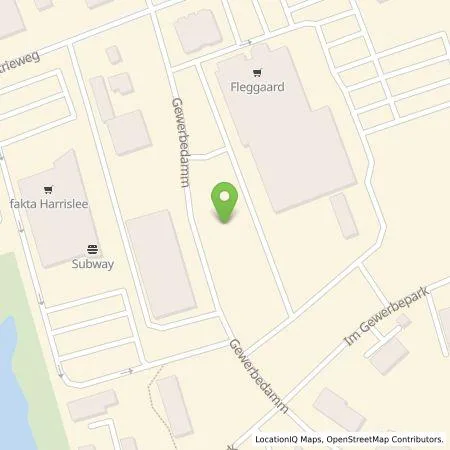 Standortübersicht der Tankstelle E.ON Drive Infrastructure GmbH in 24955 Harrislee