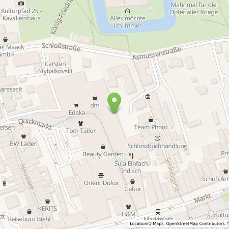 Standortübersicht der Tankstelle Stadtwerke Husum GmbH in 25813 Husum