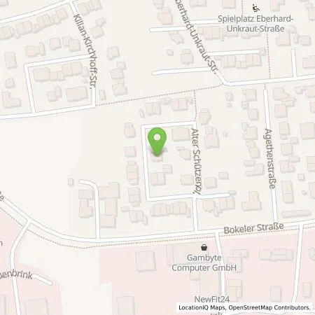 Standortübersicht der Tankstelle Innogy by Rodriguez in 33397 Rietberg