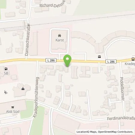 Standortübersicht der Tankstelle Autohaus Kaltenbach GmbH & Co. KG in 51469 Bergisch Gladbach