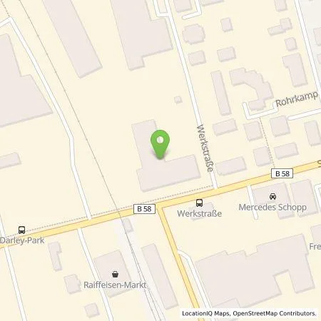 Standortübersicht der Tankstelle Franz Rüschkamp GmbH & Co.KG in 59348 Lüdinghausen