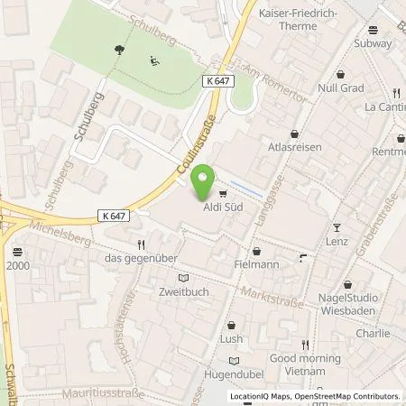 Standortübersicht der Tankstelle PSH Parking GmbH in 65183 Wiesbaden