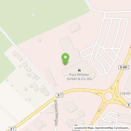 Standortübersicht der Tankstelle Paul Witteler GmbH & Co. KG in 59929 Brilon