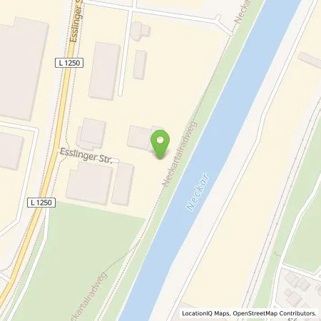 Standortübersicht der Tankstelle Jürgen Prakesch Zerspanungstechnik GmbH in 73249 Wernau