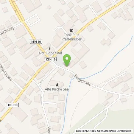 Standortübersicht der Tankstelle Energie Südbayern GmbH in 93342 Saal a.d. Donau