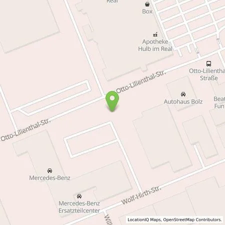 Standortübersicht der Tankstelle Mercedes- Benz AG - Niederlassung Stuttgart in 71034 Böblingen