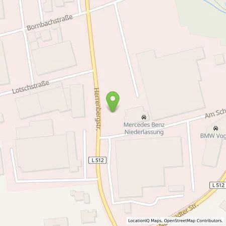 Standortübersicht der Tankstelle Mercedes-Benz AG - Niederlassung Mannheim-Heidelberg-Landau in 76829 Landau