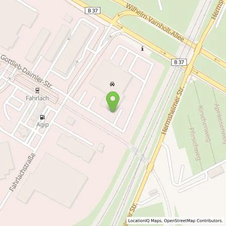 Standortübersicht der Tankstelle Mercedes-Benz AG - Niederlassung Mannheim-Heidelberg-Landau in 68165 Mannheim