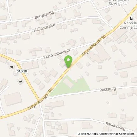 Standortübersicht der Tankstelle Fred Pucher in 92507 Nabburg