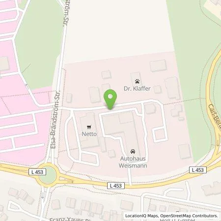 Standortübersicht der Tankstelle Heinrich Weismann GmbH & Co. KG in 67227 Frankenthal/Pfalz