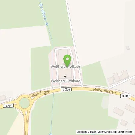Standortübersicht der Tankstelle Wolther Brotkate e.K. in 29664 Walsrode