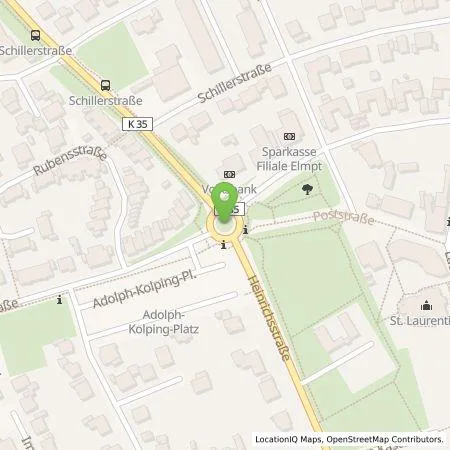 Standortübersicht der Tankstelle Artur Peters e.K. in 41372 Niederkrüchten