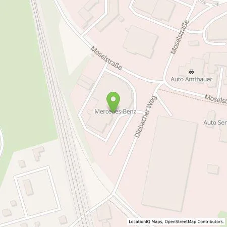 Standortübersicht der Tankstelle Mercedes- Benz AG - Niederlassung Frankfurt in 63452 Hanau