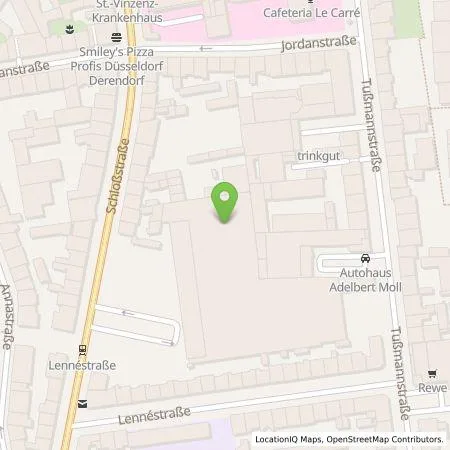 Standortübersicht der Tankstelle Mercedes- Benz AG - Niederlassung Rhein-Ruhr in 40477 Düsseldorf
