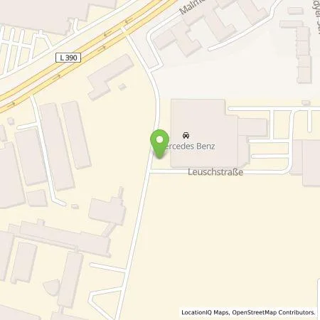 Standortübersicht der Tankstelle Mercedes- Benz AG - Niederlassung Rhein-Ruhr in 41460 Neuss