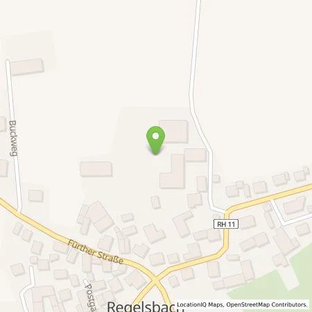 Standortübersicht der Tankstelle Gerald Bartke GmbH in 91189 Regelsbach