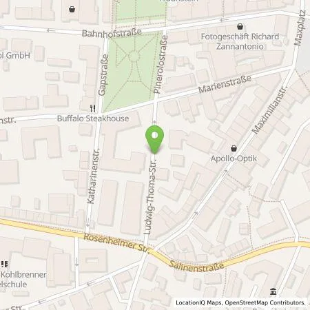 Standortübersicht der Tankstelle Stadtwerke Traunstein GmbH & Co. KG in 83278 Traunstein