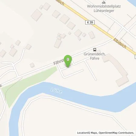 Standortübersicht der Tankstelle Gemeinde Grünendeich in 21720 Grünendeich