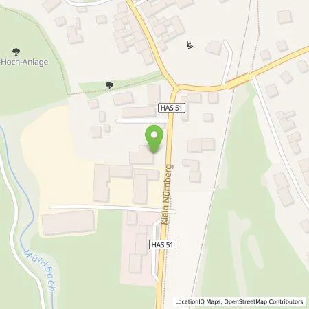 Standortübersicht der Tankstelle Gasthof Frankenstuben in 96106 Ebern